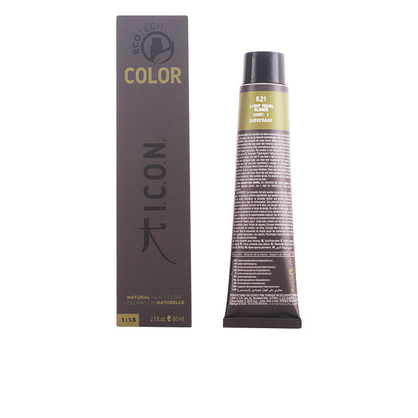 Ecotech color luonnonväri #8.21 vaalea helmiäisblondi - I.C.O.N.