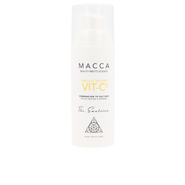 Absolut radiant vit-c3 emulsio yhdistelmä- ja rasvaiselle iholle 50 ml - MACCA
