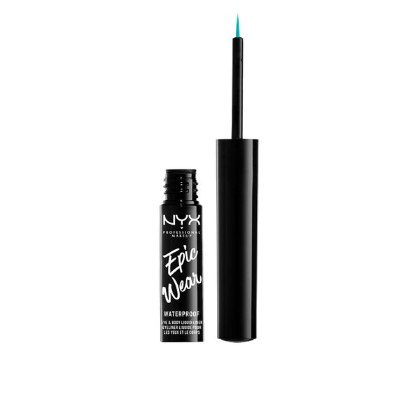 Epic wear metallinen nestemäinen rajauskynä #teal metalic - NYX PROFESSIONAL MAKE UP