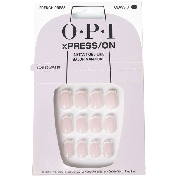 Opi Xpress/On Artificial Nails Nail Art #French Manicure 30 U