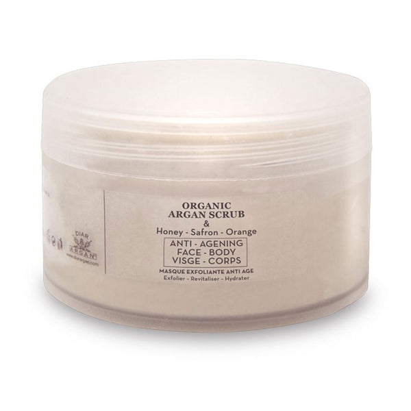 Scrub scrub elvyttävä argan kuorintavoide 200 ml - DIAR ARGAN