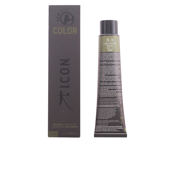 Ecotech color luonnollinen väri #5.3 vaalea kultainen ruskea - I.C.O.N.