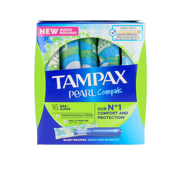 Tampax pearl compak tamponi super 16 kpl - TAMPAX