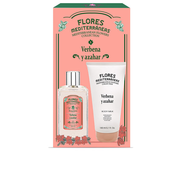Mediterranean Flowers Verbena And Orange Blossom Case 2 Pcs