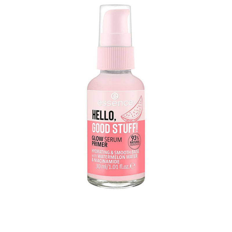 Essence Hello, good stuff! hehkuseerumi pohjustaja 30 ml | Vuodevaatteet.fi