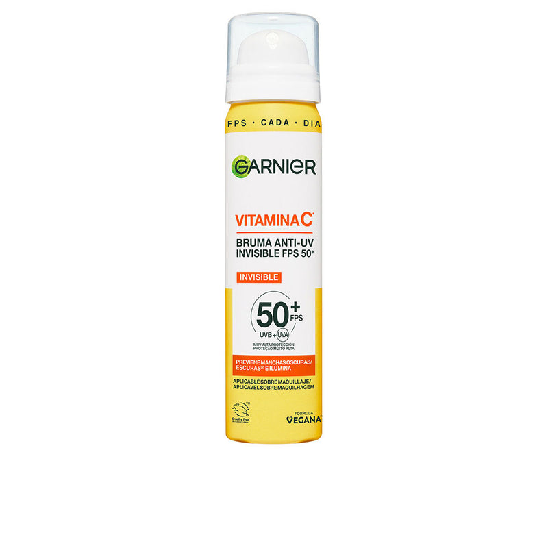 Garnier Vitamin C Invisible Anti-Uv Mist Spf50+ 75 Ml | Vuodevaatteet.fi
