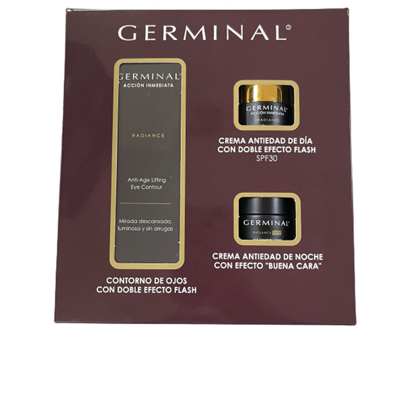 Germinal Radiance immediate action eye contour lot 3 kpl | Vuodevaatteet.fi