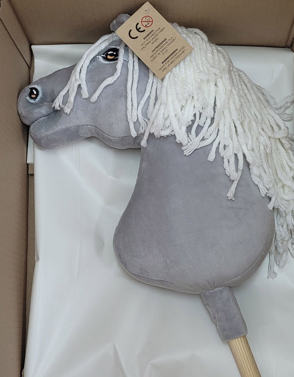 Premium Keppihevonen / Hobby Horse - Gray A3