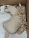 Premium Keppihevonen / Hobby Horse - Cremello horse A3