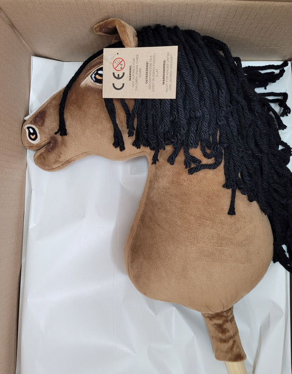 Premium Keppihevonen / Hobby Horse - Buckskin horse A3