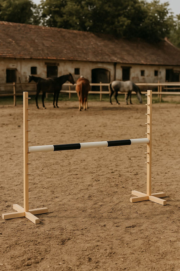 Keppihevosen este 120cm - Beam black