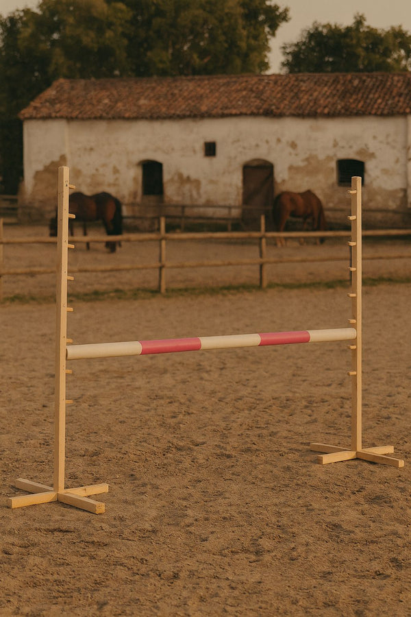 Keppihevosen este 120cm - Beam pink