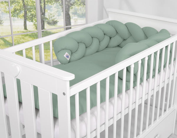 Pinnasängyn letti reunapehmuste - Vihreä