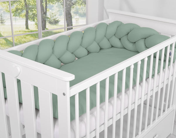 Pinnasängyn letti reunapehmuste - Vihreä