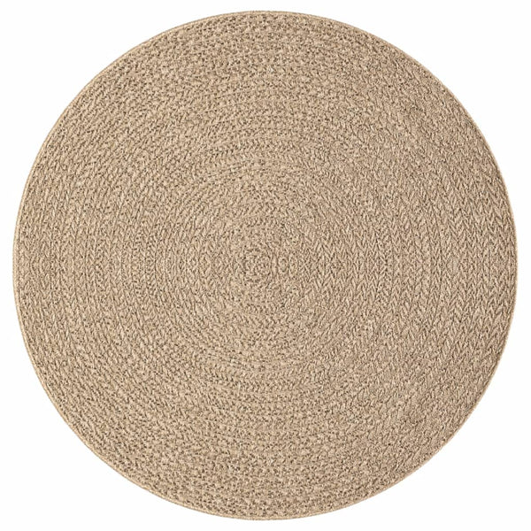 Juuttityylinen matto 160 cm sisä- ja ulkokäyttöön