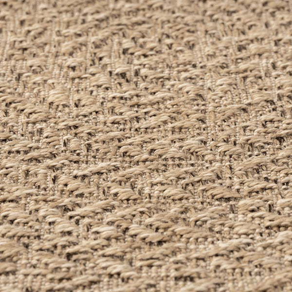 Juuttityylinen matto 160 cm sisä- ja ulkokäyttöön