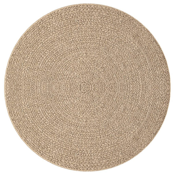 Juuttityylinen matto 90 cm sisä- ja ulkokäyttöön