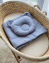 Moseskorin Peito Ja Tyyny - Teddy Bear - Pastel Blue