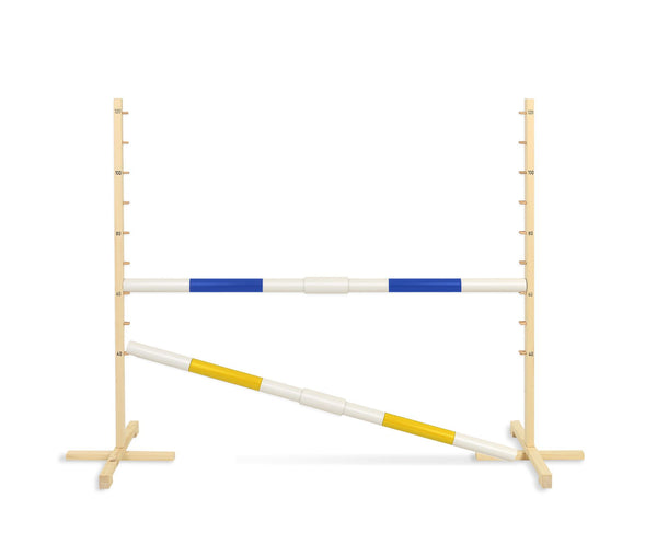 Keppihevosen este 160cm kahdella tangolla - Blue