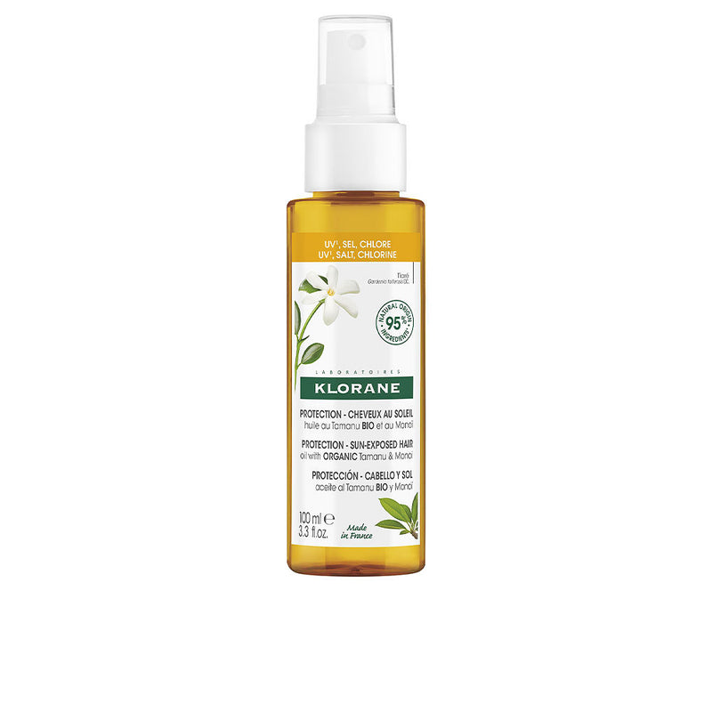 Klorane Polysianes monoï y tamanu bio hiuksiin öljy 100 ml | Vuodevaatteet.fi
