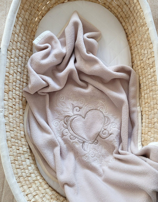 Vauvan Fleecepeitto - Chic Beige