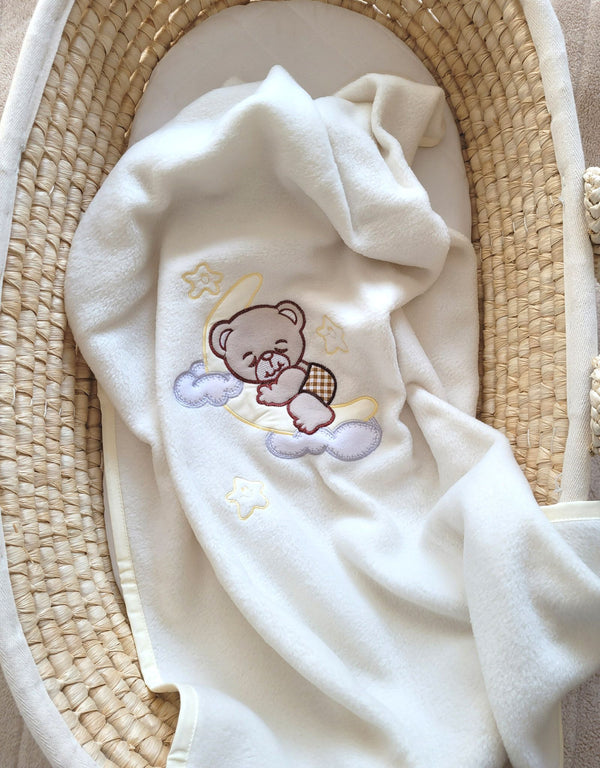 Vauvan Fleecepeitto - Good Night Brown