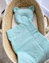 Moseskorin Peito Ja Tyyny - Teddy Bear - Mint