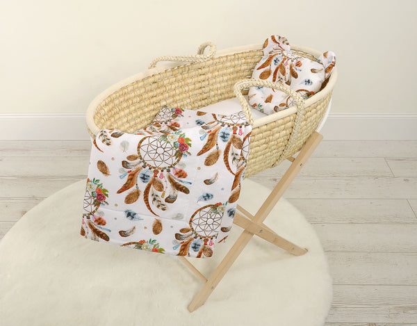 Vauvan Peitto Ja Tyyny - Puuvilla - Teddy Bear - Dream Catchers White