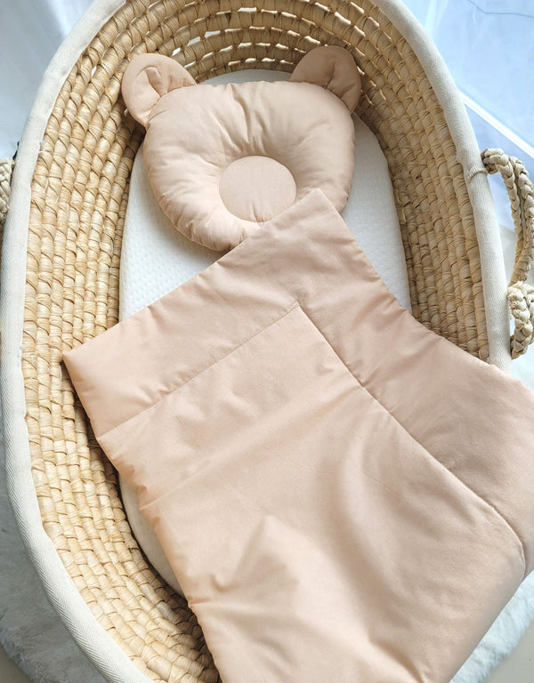 Moseskorin Peito Ja Tyyny - Teddy Bear - Beige