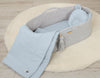 Moseskorin Peito Ja Tyyny - Teddy Bear - Blue
