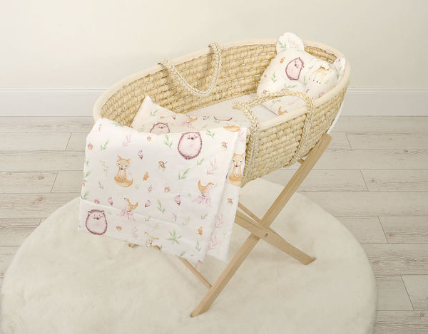 Vauvan Peitto Ja Tyyny - Puuvilla - Teddy Bear - Forest Softness