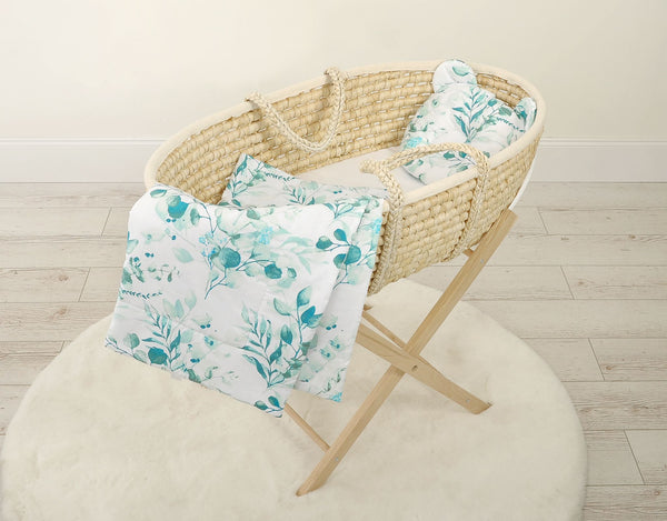 Vauvan Peitto Ja Tyyny - Puuvilla - Teddy Bear - Eucaliptus Mint