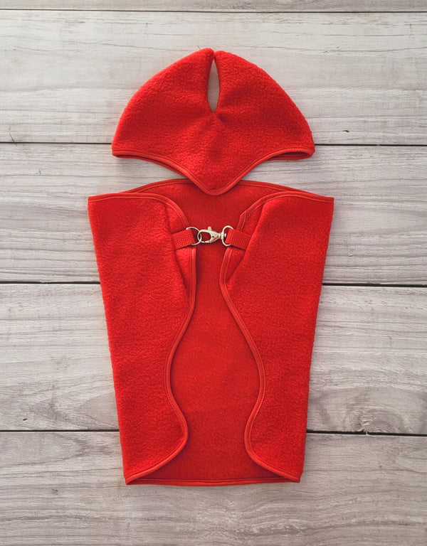 Keppihevosen Loimi Ja Korvahuput A3 - Red