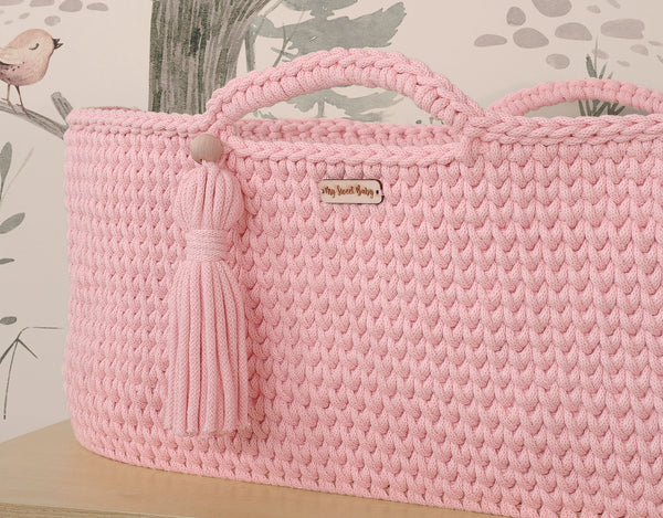 Moseskori - Puuvilla - Pink