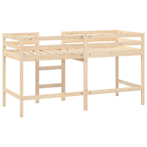 Lasten parvisänky tikkailla 90x200 cm täysi mänty