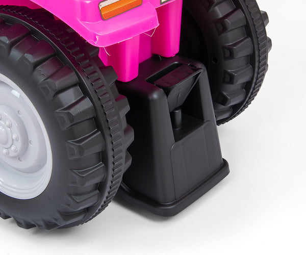 Lasten Potkuauto New Holland T7 Traktori Pinkki - Vuodevaatteet.fi