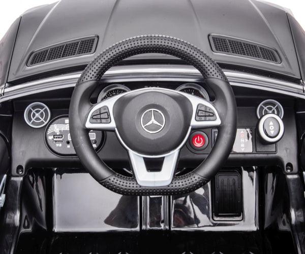 Lasten sähköauto Mercedes-Benz Slc Musta - Vuodevaatteet.fi