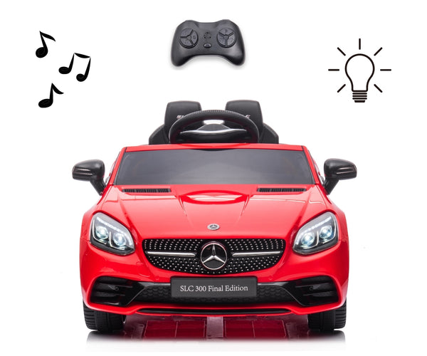 Lasten sähköauto Mercedes-Benz Slc Punainen - Vuodevaatteet.fi
