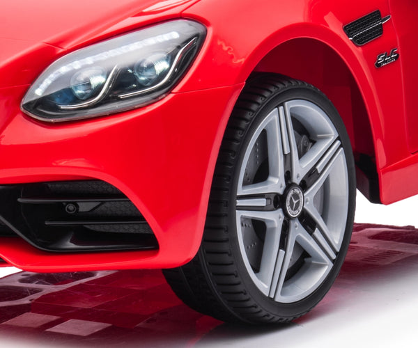 Lasten sähköauto Mercedes-Benz Slc Punainen - Vuodevaatteet.fi