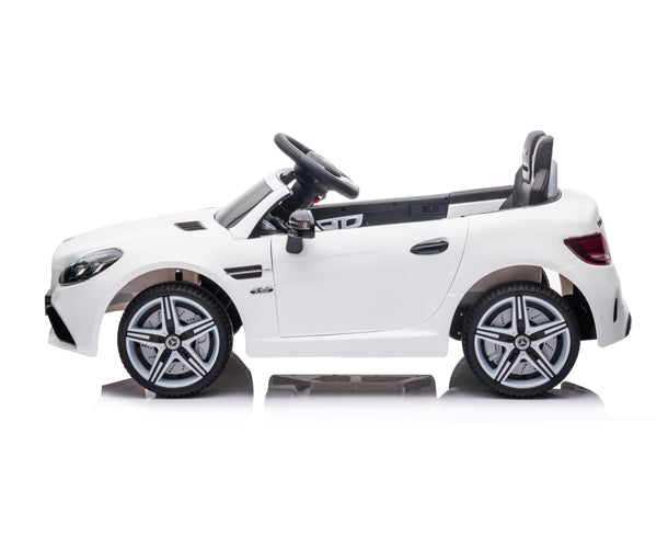 Lasten sähköauto Mercedes-Benz Slc Valkoinen - Vuodevaatteet.fi
