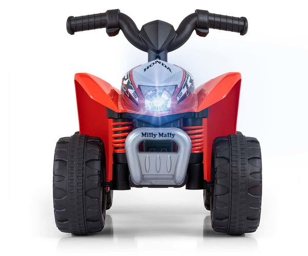 Lasten sähkömönkijä - Quad Honda Atv Punainen - Vuodevaatteet.fi