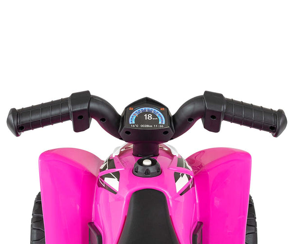 Lasten sähkömönkijä - Quad Honda Atv Vaaleanpunainen - Vuodevaatteet.fi