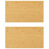 Liesisuojat 2 kpl 50x28x1,5 cm bambu