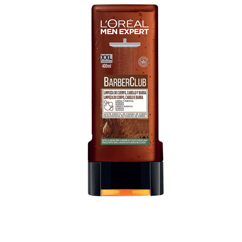 L'Oréal Paris Men expert barber club suihkugeeli eteerinen öljy 400 ml | Vuodevaatteet.fi