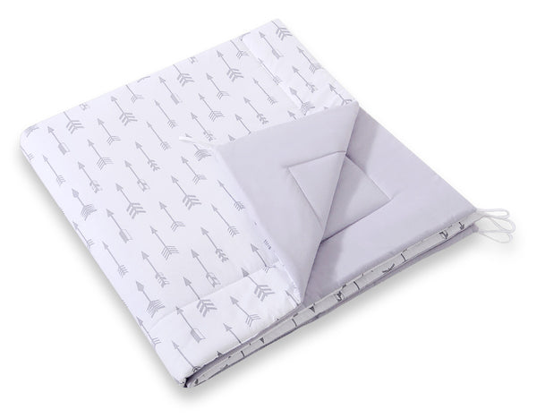 Leikkiteltta + Pehmuste - Grey Arrows