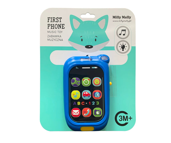 Milly Mally Music Toy First Phone -lelu, sininen.