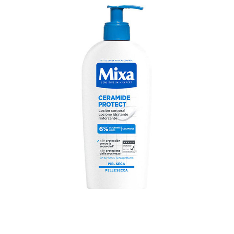 Mixa Ceramide Protect kosteuttava vartalovoide kuivalle iholle 250 ml | Vuodevaatteet.fi