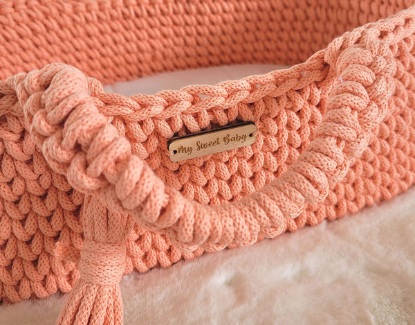 Nukkevaunu Moseskori - Peach