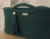 Moseskori - Puuvilla - Bottle Green