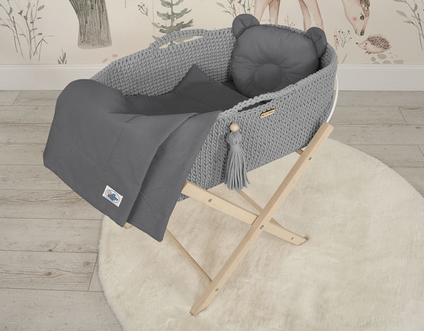 Moseskorin Peito Ja Tyyny - Teddy Bear - Anthracite